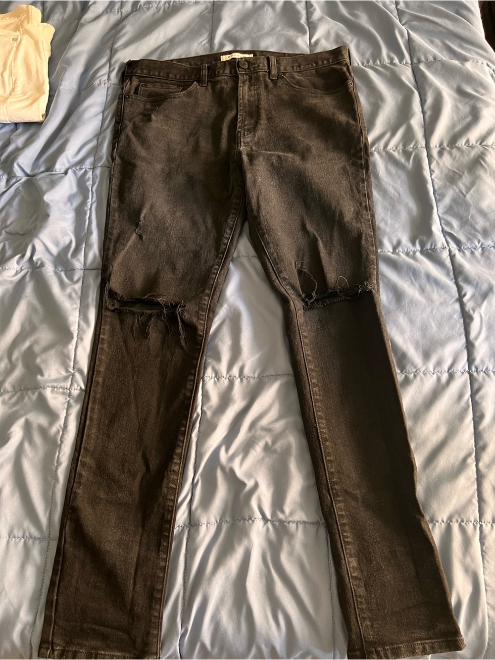 PacSun Black Stacked Skinny Jeans Mens 34x32